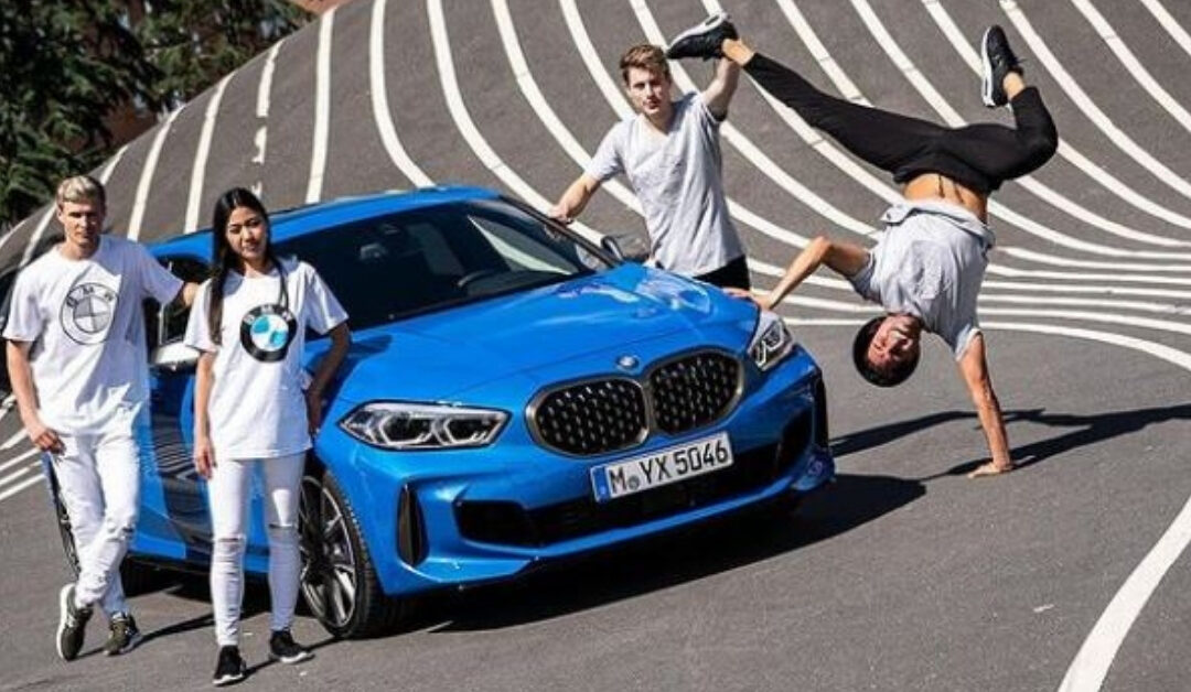 Activation TikTok pour BMW avec Webguerillas