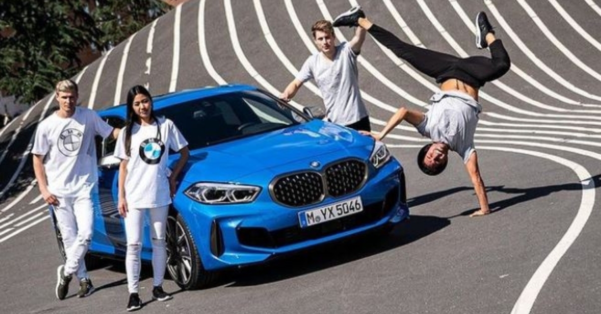Tiktok Activation for BMW with Webguerillas  TERRITORY Influence