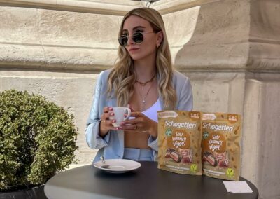 Micro Influencerinnen für vegane Schogetten