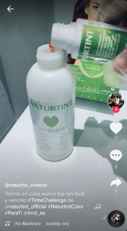 Naturtint TikTok challenge