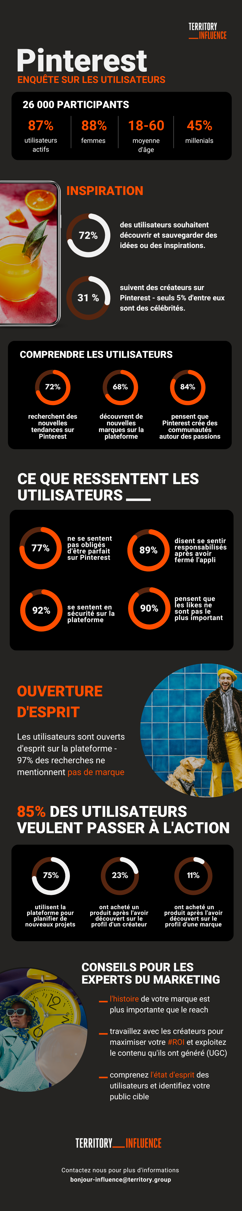 Infographie Pinterest