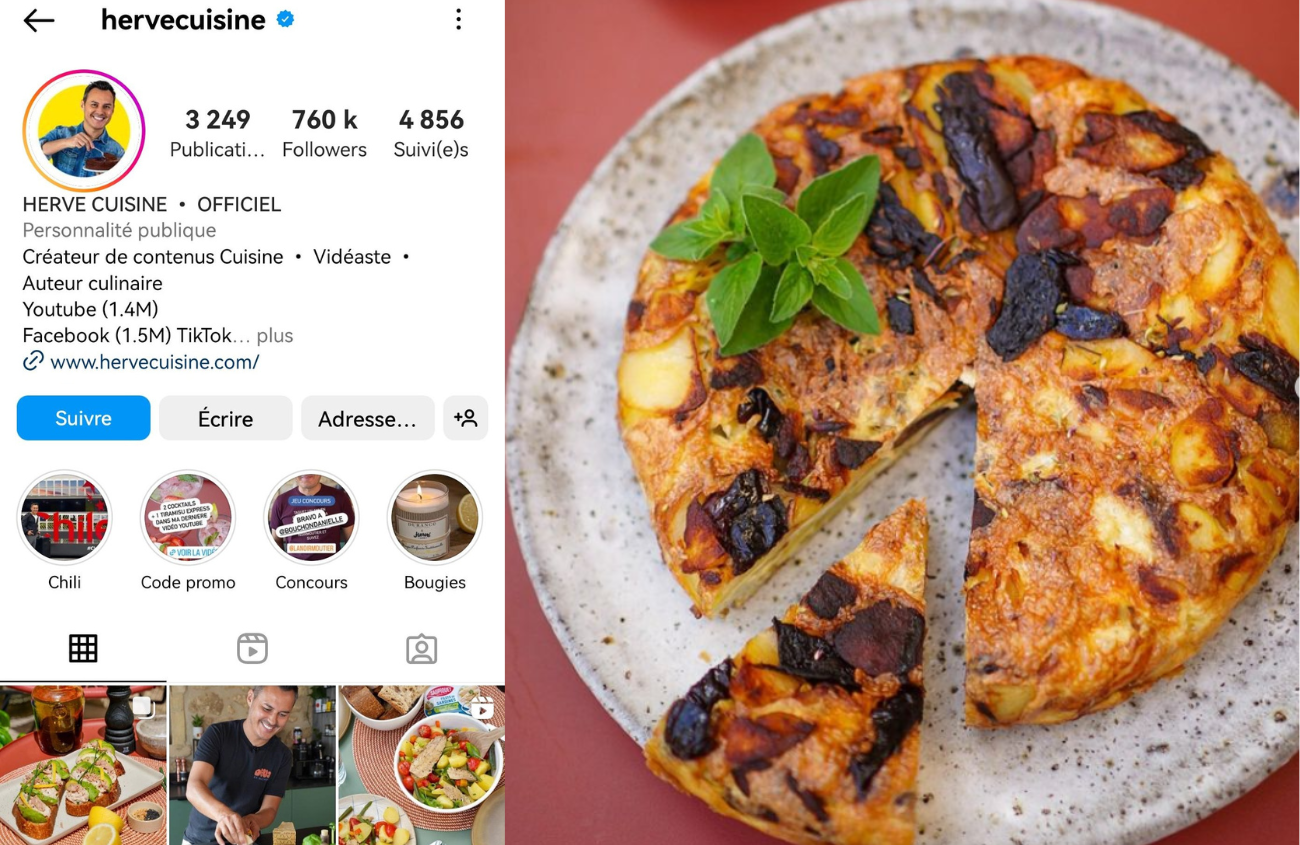 Top des influenceurs food français | Influenceurs cuisine 