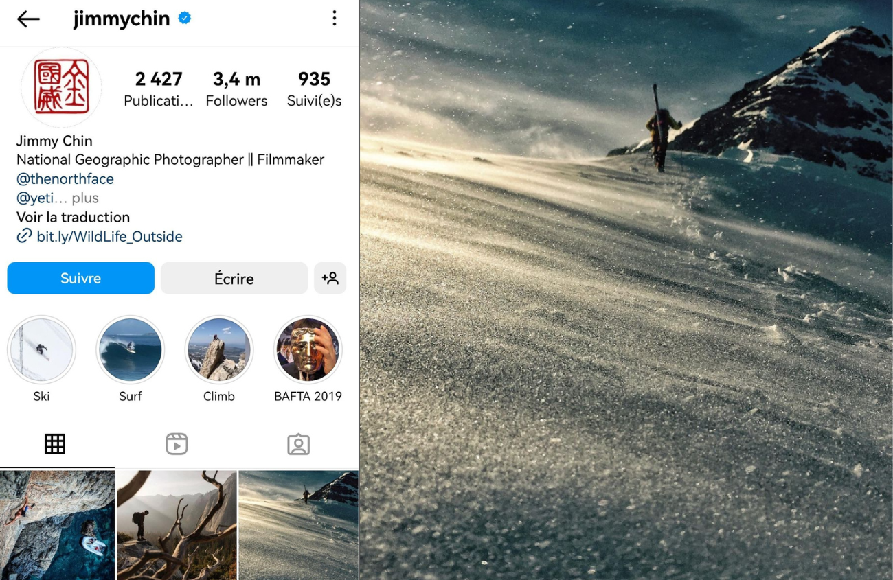 Top 10 Travel influencers - Jimmy Chin Top 10 Travel influencers