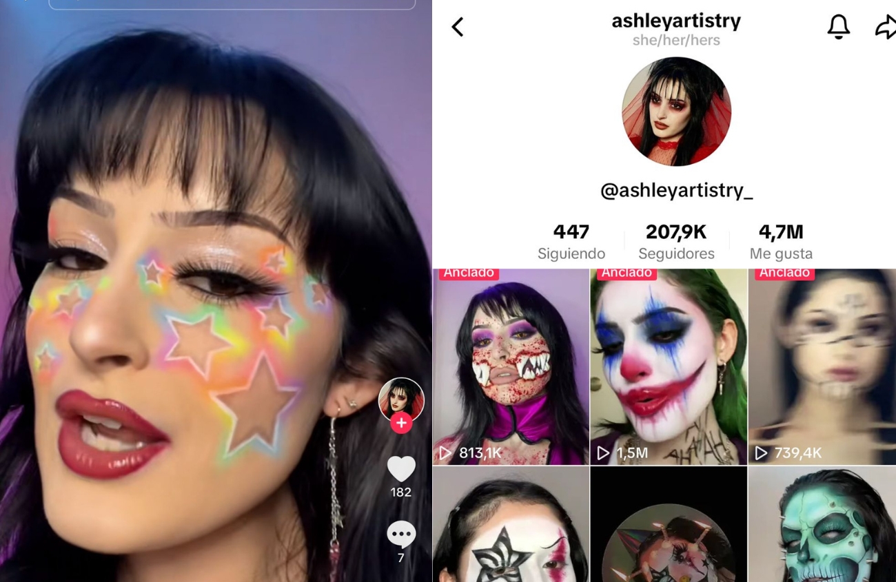 Halloween Influencer Ashley Artisty