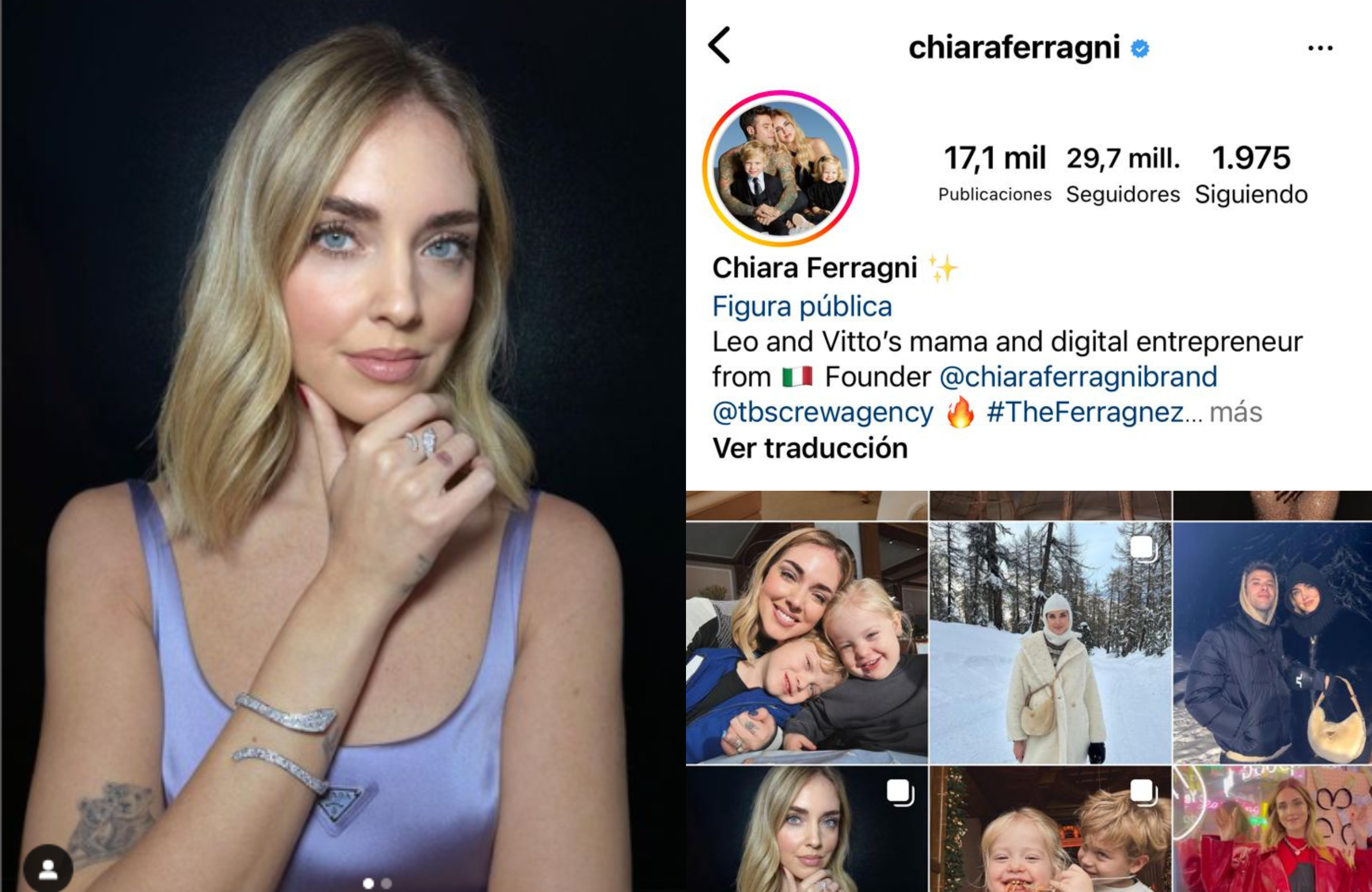 Fashion Influencer Chiara Ferragni