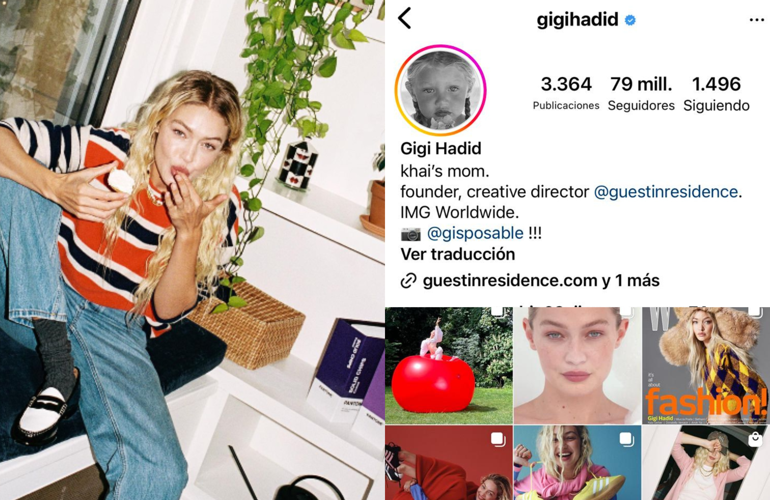 Fashion Influencer Gigi Hadid