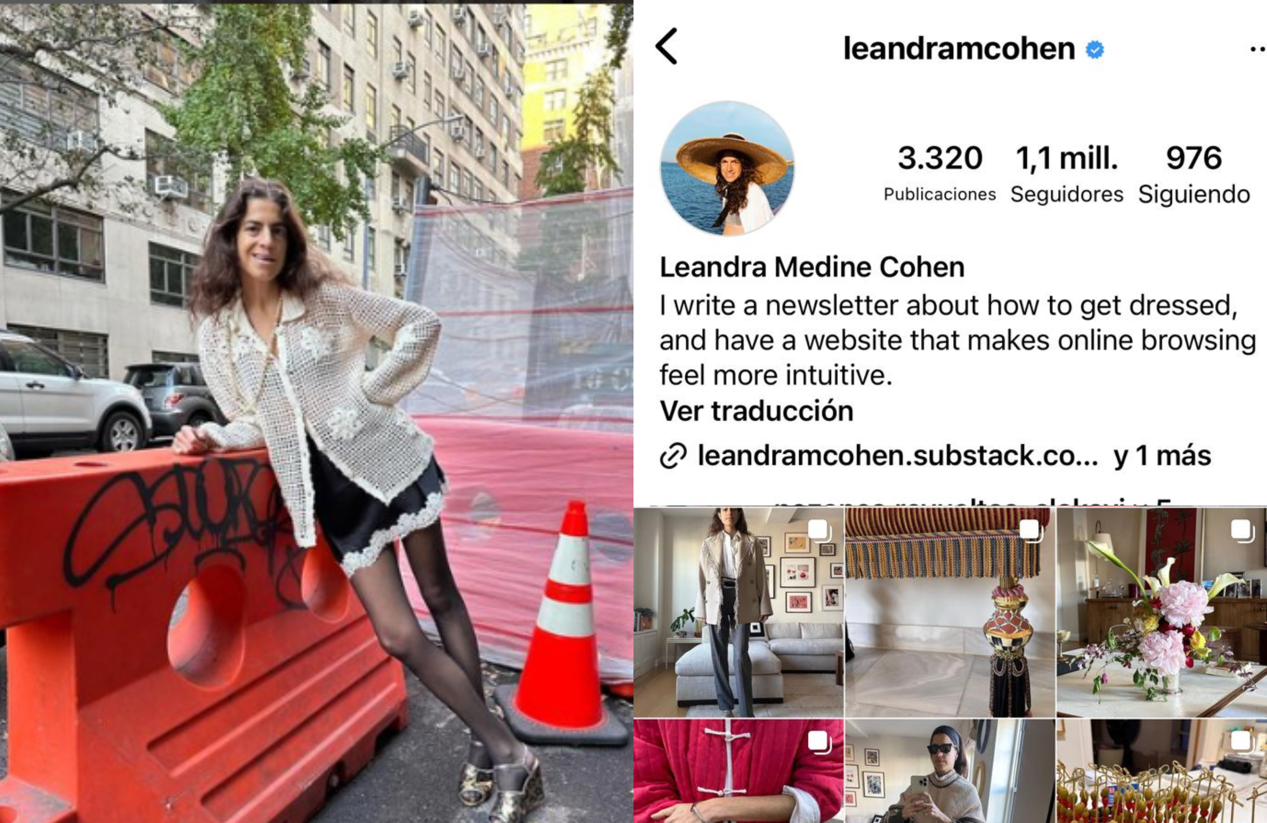 Leandra Medine Cohen, influencer de Moda