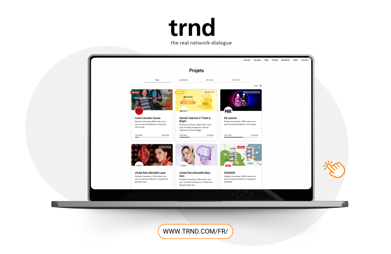 Plateforme consommateurs trnd
